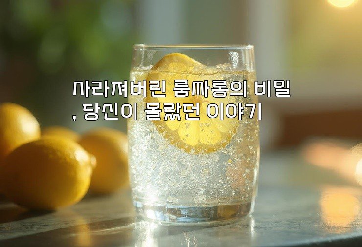 사라져버린 룸싸롱의 비밀, 당신이 몰랐던 이야기