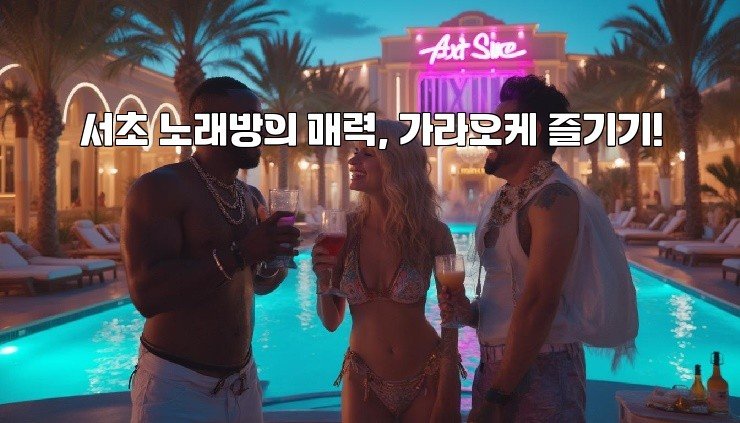 서초 노래방의 매력, 가라오케 즐기기!