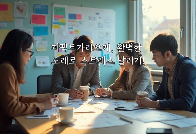 퍼펙트가라오케, 완벽한 노래로 스트레스 날리기!