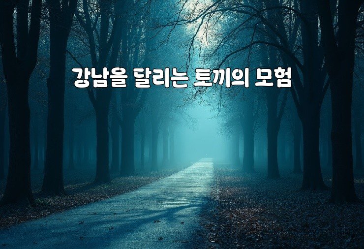 강남을 달리는 토끼의 모험